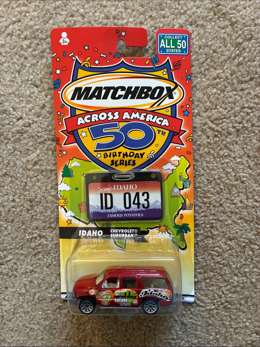 2001 Matchbox Across America 50th Birthday Series - Idaho